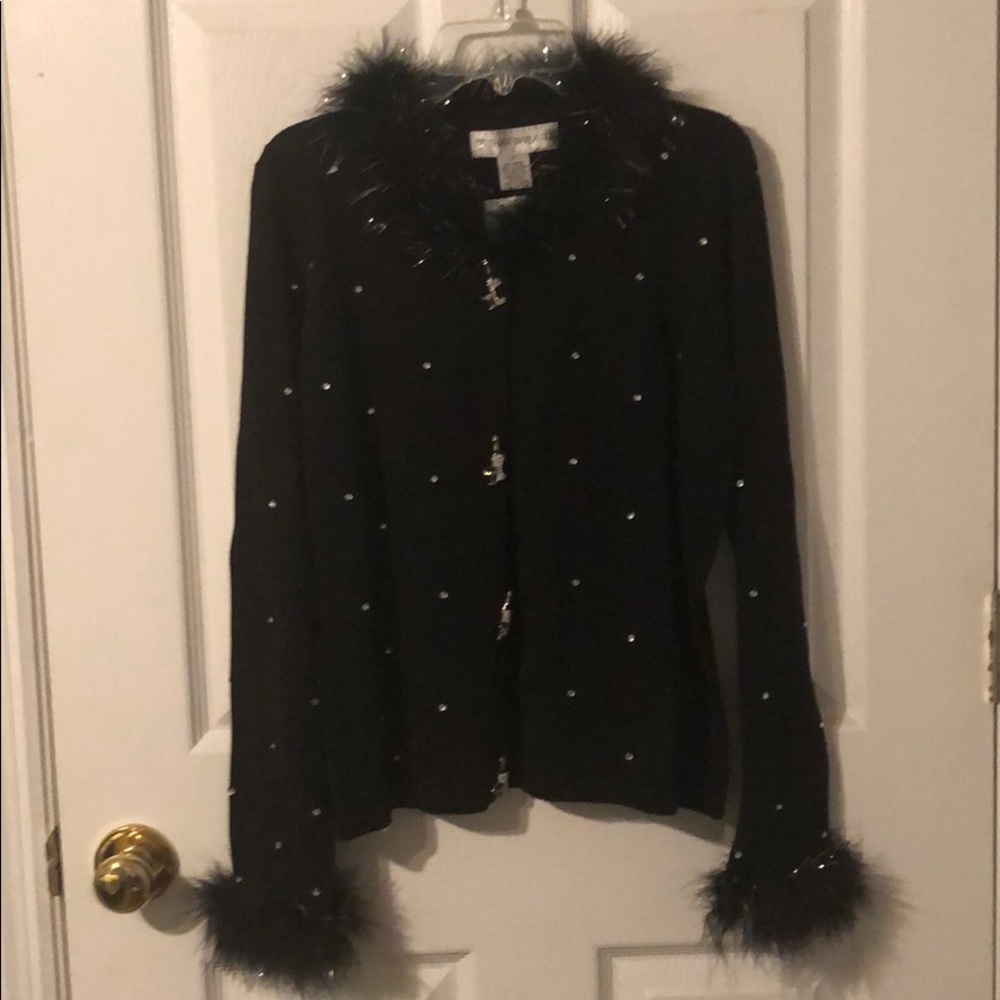 Size small black cardigan